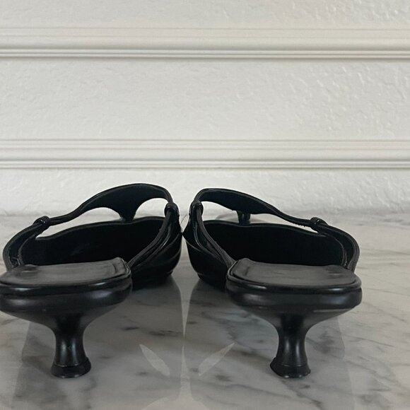 Prada Leather kitten heel mules - Size 7.5 - Picture 6 of 9